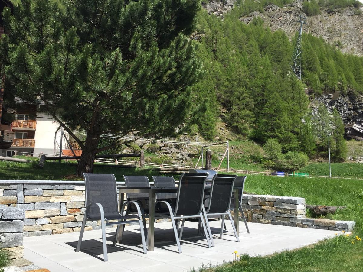 Apartmenthaus Sunshine Saas-Grund Exterior foto
