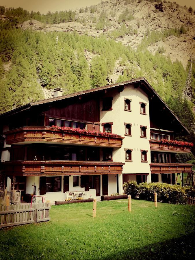 Apartmenthaus Sunshine Saas-Grund Exterior foto
